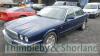 Jaguar Sovereign v8 Auto 4 Door Saloon (2001) Registration No: Y503 GBW 3996cc MOT expiry date: 01.01.2022 This vehicle was the subject of a Category N insurance loss 17.12.2017 With V5 registration document - 9