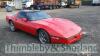 Chevrolet Corvette (1985) Import duty paid Certificate of Title VIN 1GYY0786F5126116 Unregistered