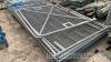 Herras fence panels x11 plus gates with feet - 2