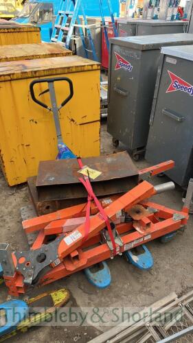 Man anchor and pallet truck MA1676079, MA1104383