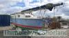 Fibreglass sailing boat on single axle trailer - 3