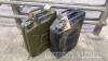 2 no 25ltr jerry cans - 2