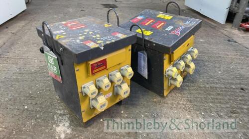 2 no 10kva site transformers