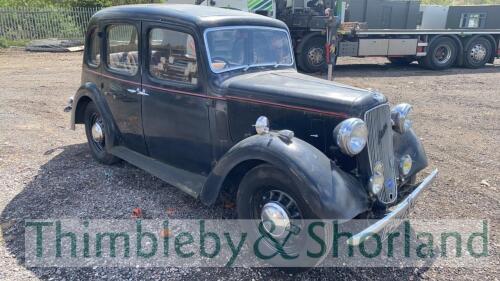 Austin 10/4 Cambridge Saloon Year of manufacture 1936 Registration No: FPG 772 1200cc MOT expiry date: May 2011 With V5 registration document