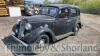 Austin 10/4 Cambridge Saloon Year of manufacture 1936 Registration No: FPG 772 1200cc MOT expiry date: May 2011 With V5 registration document - 2