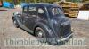 Austin 10/4 Cambridge Saloon Year of manufacture 1936 Registration No: FPG 772 1200cc MOT expiry date: May 2011 With V5 registration document - 3