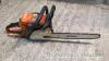 Stihl 025 chain saw - 2