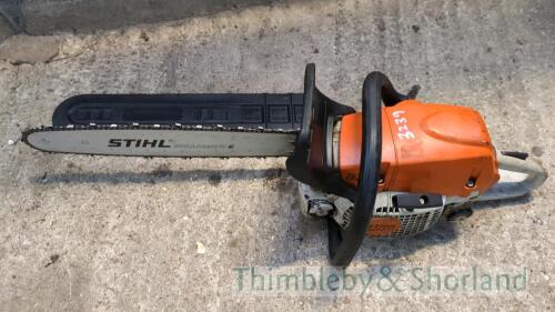 Stihl MS271 chain saw - new bar and chain