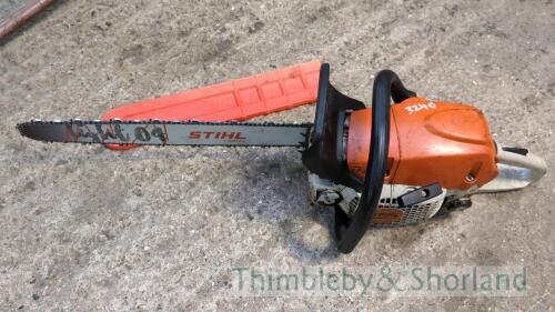 Stihl MS271 chain saw - new bar and chain