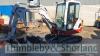 Takeuchi TB225 mini digger (2019) 618 Hrs Long arm, cab, expanding rubber tracks, blade, piped, QH, 4 buckets. Complete with original purchase documentation. Current LOLER certificate.