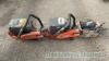 2 Husqvarna cut off saws - 2