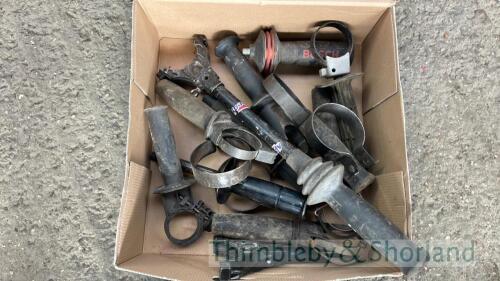 Box of drill/breaker side handles