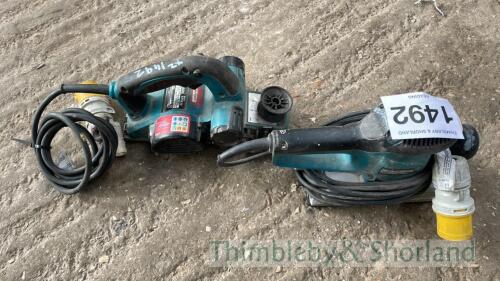 Makita planer and sander