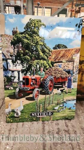 Nuffield Universal tractor sign