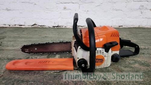 Stihl MS170 petrol chain saw