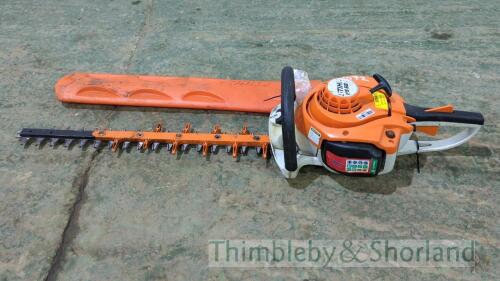 Stihl HS56C petrol hedge cutter