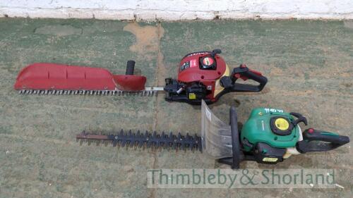 Sanli petrol hedge cuter and Garden Line petrol hedge cutter