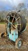 Wright Rain WR75.270 irrigation reel and wheeled sprinkler plus approx 30 galvanised pipe sections - 3