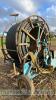 Wright Rain WR75.270 irrigation reel and wheeled sprinkler plus approx 30 galvanised pipe sections - 5