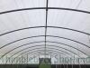 McGregor Poly tunnel frame w - 30ft, L - 85ft, H - 13ft approx - 10