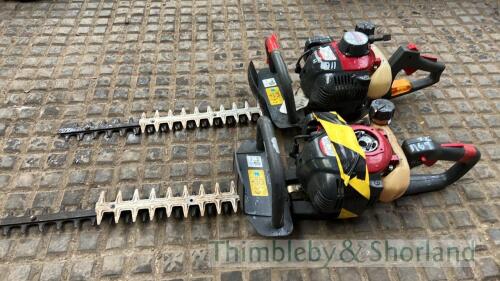 2 Kawasaki TH23 hedge trimmers