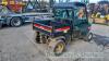 Cushman Turf Truckster with cab and cargo box 4326 hrs - 4