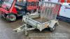 Pike single axel traffic light trailer