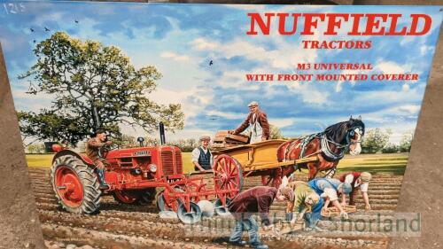 Nuffield tractor sign