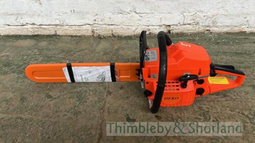 Deko petrol chain saw