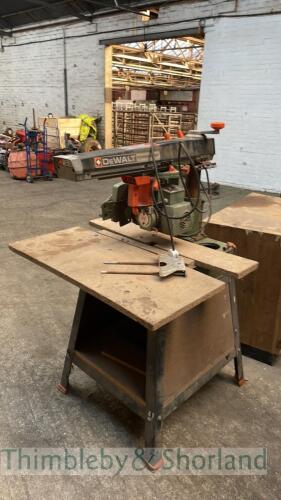 Dewalt DW125 radial arm saw