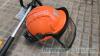 Stihl HL95 long reach hedge trimmer and husqvarna helmet - 5