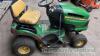 John Deere X120 automatic ride on mower - 2