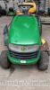 John Deere X120 automatic ride on mower - 4