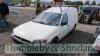 Ford Escort SSD Car Derived Van (2002) Registration No: HY02 LLD 1753cc, diesel MOT expiry date: 12.10.2020 Mileage at last MOT: 111699 miles - 2