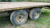 32ft twin axle flat trailer - 2