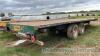 32ft twin axle flat trailer - 4