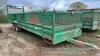 Armstrong and Holmes twin axle stock moving trailer - 9