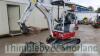 Takeuchi TB215R mini digger (2018) 921 hrs Long arm, zero tail swing, expanding rubber tracks, blade, piped, QH, 5 buckets. Complete with original purchase documentation. Current LOLER certificate.