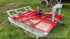 Cherry Products GG2000X topper (2023) 8ft wide with chains scrub back plate - used once - 2