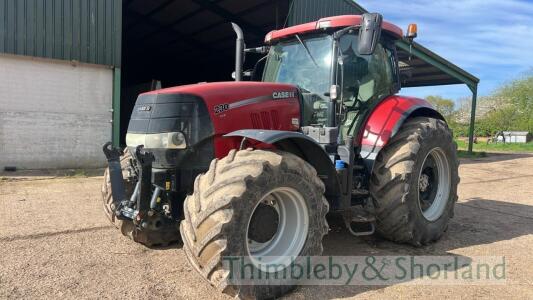 Case Puma 230 CVX tractor (2015) Registration No: GX15 EHC 2700 hrs, with front linkage