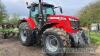 Massey Ferguson 7724S Dyna 6 tractor (2020) c/w front linkage Registration No: RX20 AOT - 2