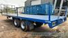 Warwick WB14B 28ft twin axle flat bed trailer (2015) - 7