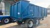 Warwick 12T twin axle tipping trailer - 7