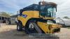 New Holland CR9090 tracked combine harvester (2013) Registration No: EU13 GKK 2229 engine hrs, 1730 thrashing hrs c/w Shelbourne Reynolds C10500 header trailer - 2