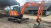 Doosan Dx55e excavator (2011) 3600 hrs, with 5ft ditching bucket and 3ft bucket - 2