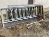 6 sheep feed barriers, 4 x 7ft, 2 x 8ft