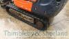 Kubota K008 micro excavator (2016) 1651 Hrs Expanding rubber tracks, blade 5 buckets Current LOLER certificate - 8