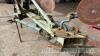 Ransomes 3 furrow reversible plough - still with original points - 7