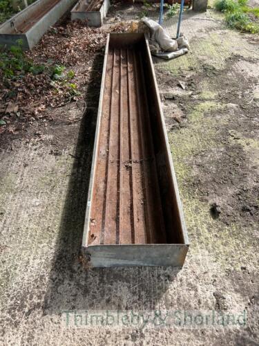 10ft galvanised sheep foot baths