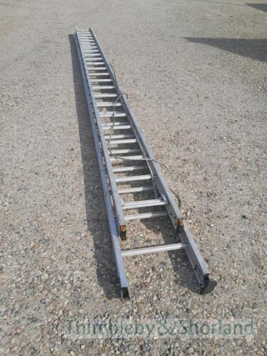 Double alloy 40ft ladder